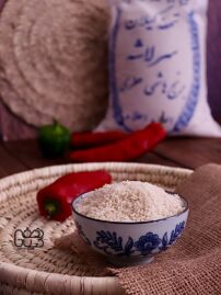 برنج سرلاشه صدری هاشمی عطری تحفه گیلان